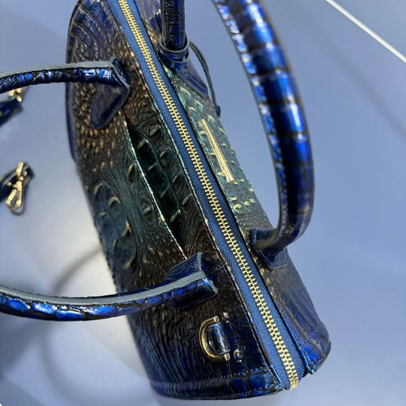 Brahmin Caroline Satchel Fortune Ombre- Used - Picture 8 of 11